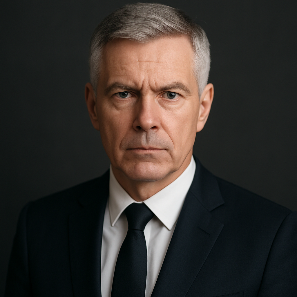 Portrait of Steve James